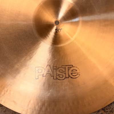 SUPER RARE 1979 Vintage Paiste 602 20” CHINA TYPE Pang Swish SUPER CLEAN! Iconic Exotic Tone! 2097 g image 5