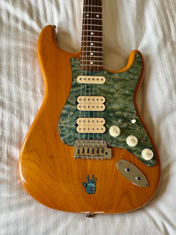 Fender Strat Jerrycaster SHH Wolf circuit w/ OBEL DiMarzio image 1