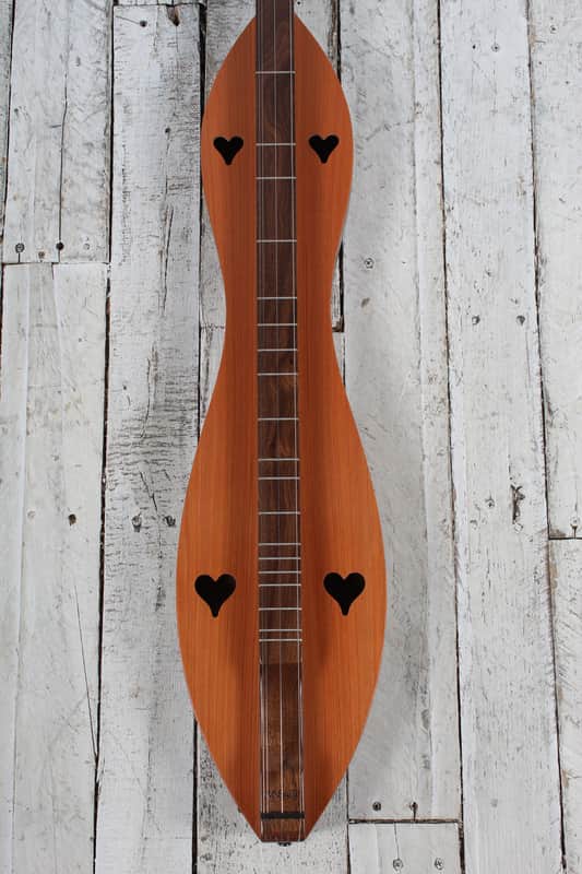 McSpadden Scroll Head Dulcimer 4 String Scroll Head Hourglass Dulcimer w Gig Bag image 1