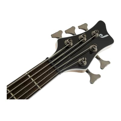 Jackson JS Series Spectra Bass JS3V 5-String, Laurel Fingerboard, Maple Neck, and Active Three-Band EQ Electric Guitar (Right-Handed, Satin Black) image 5