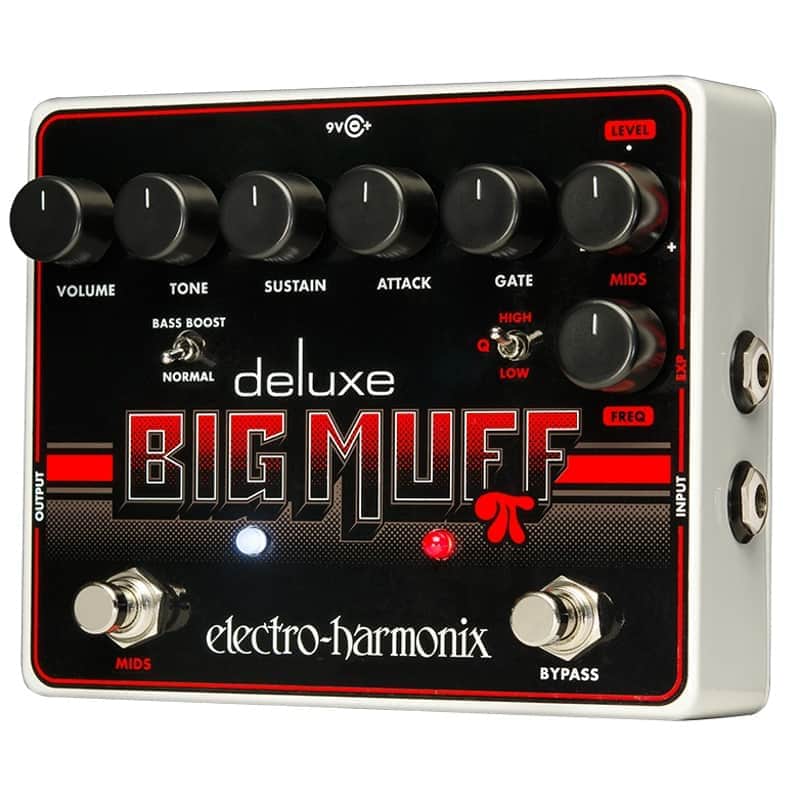 Electro-Harmonix Deluxe Big Muff Pi Distortion / Sustainer 2014 - Present - Black / Red image 1