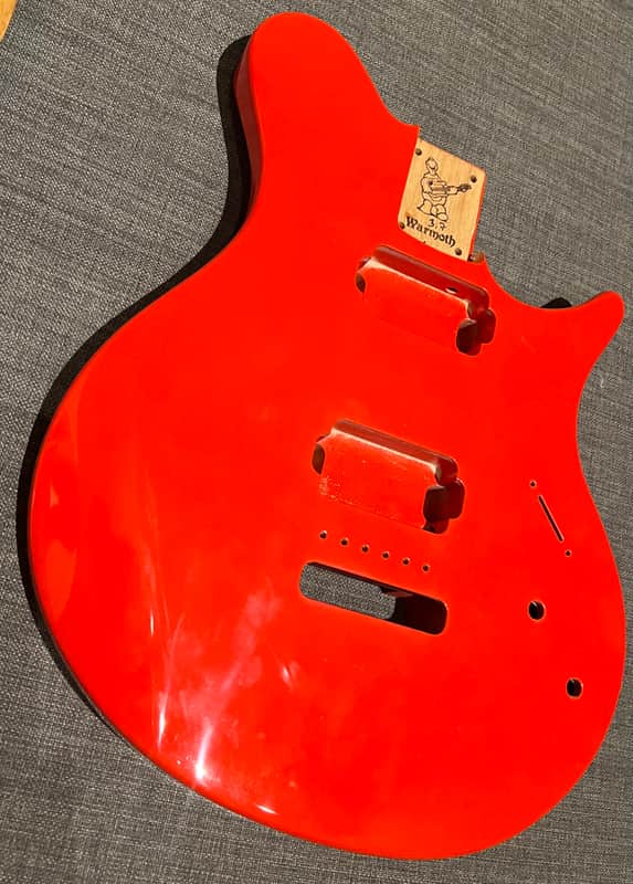Warmoth Velocity 2025 - Race Car Red Nitro image 1