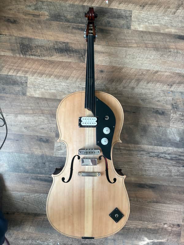 70s Cello electric guitar project - Good