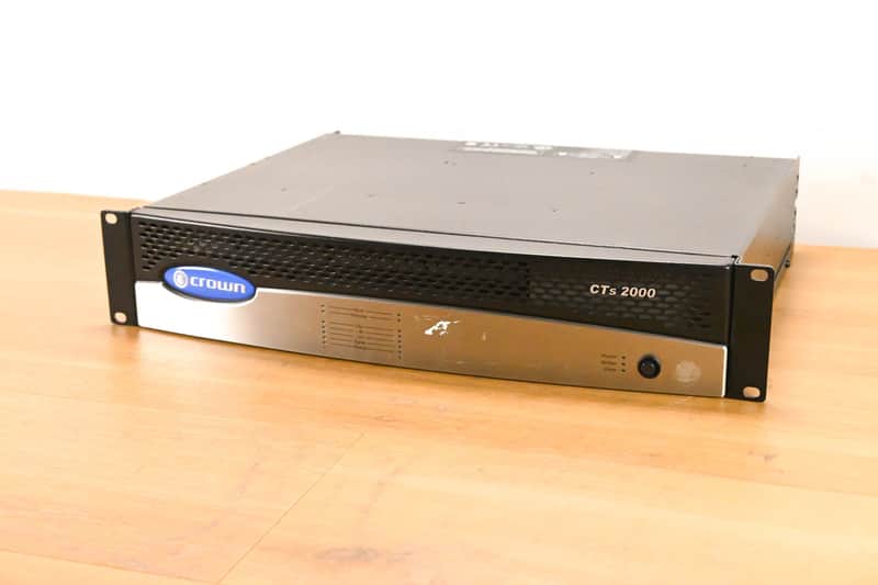 Crown CTs 2000 2-Channel 1000W Power Amplifier CG01YVJ image 1