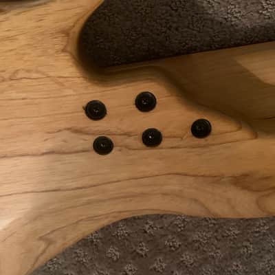 Tom Clement Singlecut 2011 Natural Custom Electric Bass Guitar image 17