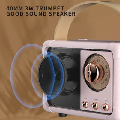 Retro Bluetooth Speaker-Green image 17
