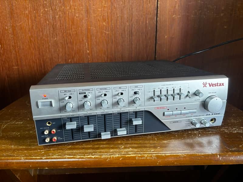 Vestax DJ SYSTEM CONTROL AMPLIFIER DA-X1000 Powermixer image 1