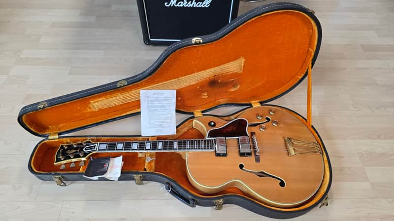 1965 Gibson Byrdland N 1 of 11 Natural Florentine Thinline Archtop Hollowbody American Vintage 60s 1960's Jazz Guitar Kalamazoo USA