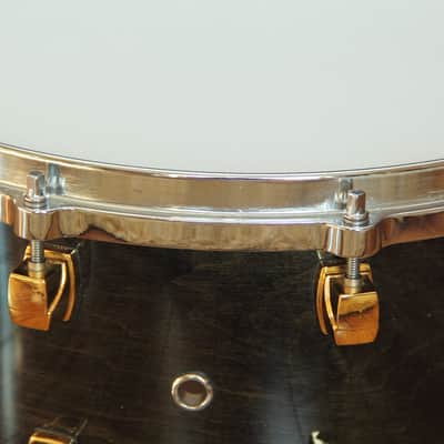 Yamaha Maple Custom - black maple 14x6.5 snare image 8