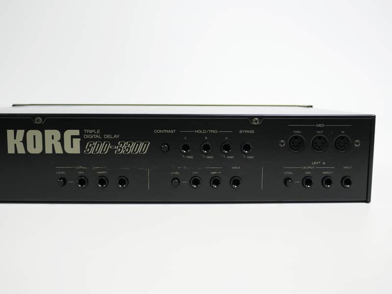 KORG SDD-3300 Triple Digital Delay | Reverb