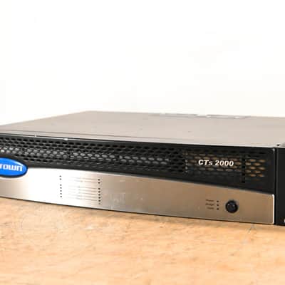 Crown CTs 2000 2-Channel 1000W Power Amplifier CG01VNS image 1