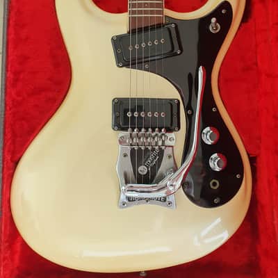 Mosrite The Ventures Mk1 1965 Pearl White image 5