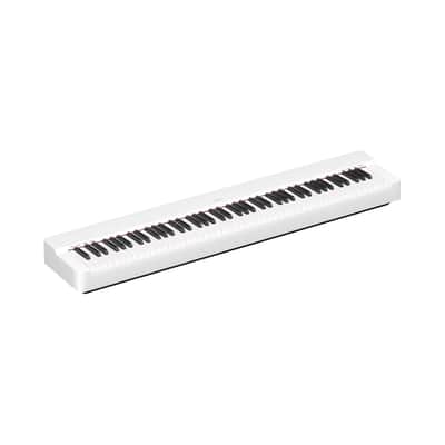 Yamaha P-225 88-Key Portable Electric Digital Piano with Weighted Keys (White) image 1