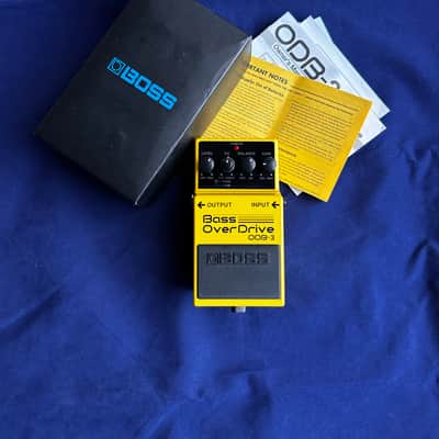 Boss ODB-3 Bass OverDrive (Silver Label) 1994 - Present - Yellow image 1