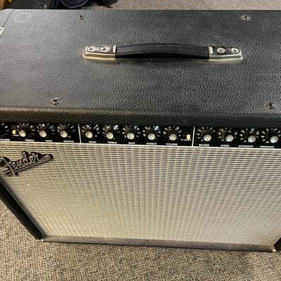 Fender Twin-Amp 2-Channel 100-Watt 2x12" Guitar Combo 1994 - 2001 - Black image 5