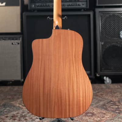 Taylor 110ce Dreadnought Acoustic/Electric Guitar with Gig Bag image 4