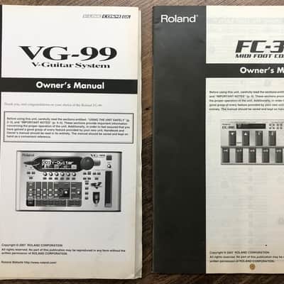 Roland VG-99 V-Guitar Modeling Synth with Roland GK-3 Pickup and Roland FC-300 MIDI Foot Controller image 10