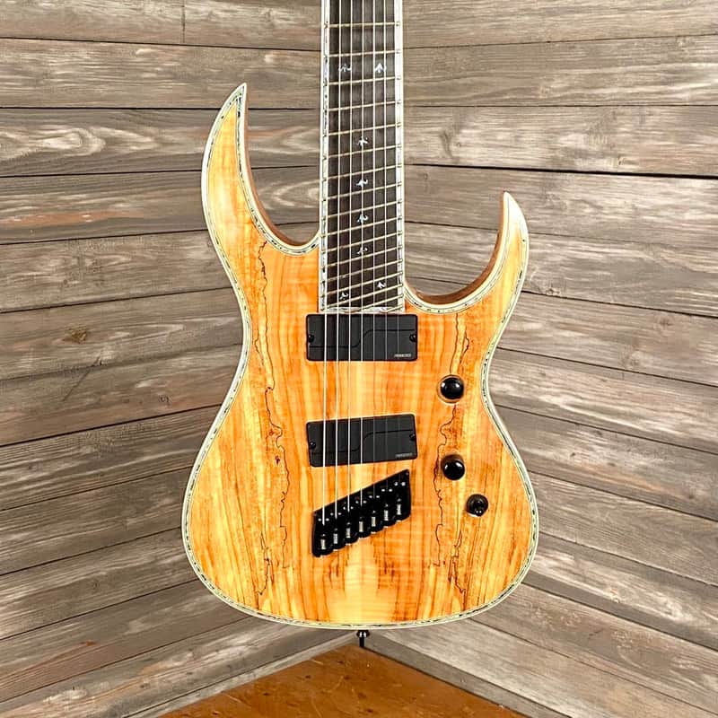BC Rich Shredzilla 7 string Prophecy Electric Guitar Spalted Maple (1034) image 1