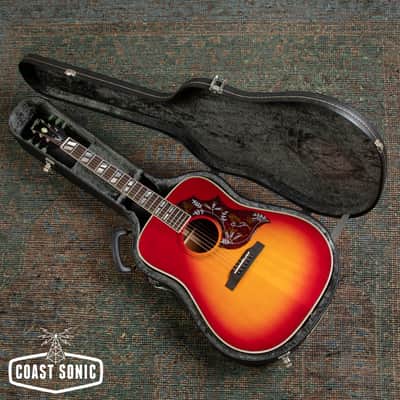 1993 Orville by Gibson Hummingbird Cherry Sunburst made in Japan with Hard Case image 16