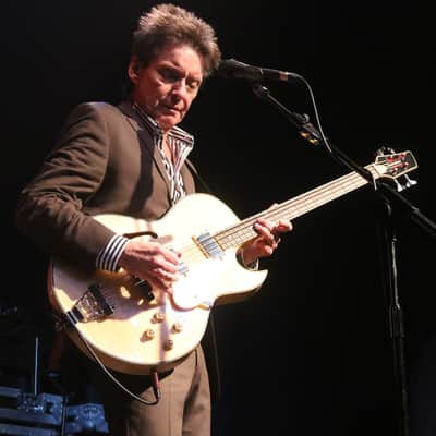 Bruce Foxton Start Bass Flamed Blonde image 1
