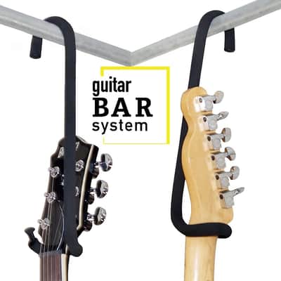 Guitar Bar Hanger Display Electric Acoustic 5 String Base Banjo Mandolin...Closet, Rack or Custom.. image 2