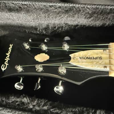 1998 Epiphone Noel Gallagher Supernova - Ebony image 8