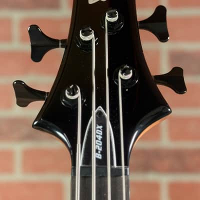 ESP LTD B-204DX 4-String Electric Bass Guitar - Red Burst image 9