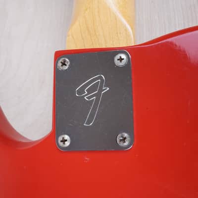 Fender Bullet S-2 1981 Red USA "V" Neck Telecaster Style SS w/ Bag image 17