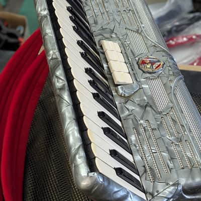 Busilacchio Piano Accordion, 41 key/120-bass, LMM, Serviced & in tune. image 10
