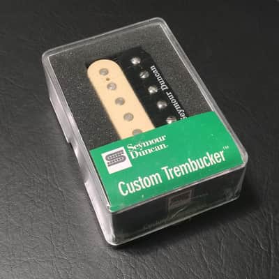 Seymour Duncan TB-5 Custom Bridge Trembucker, Reverse Zebra image 1