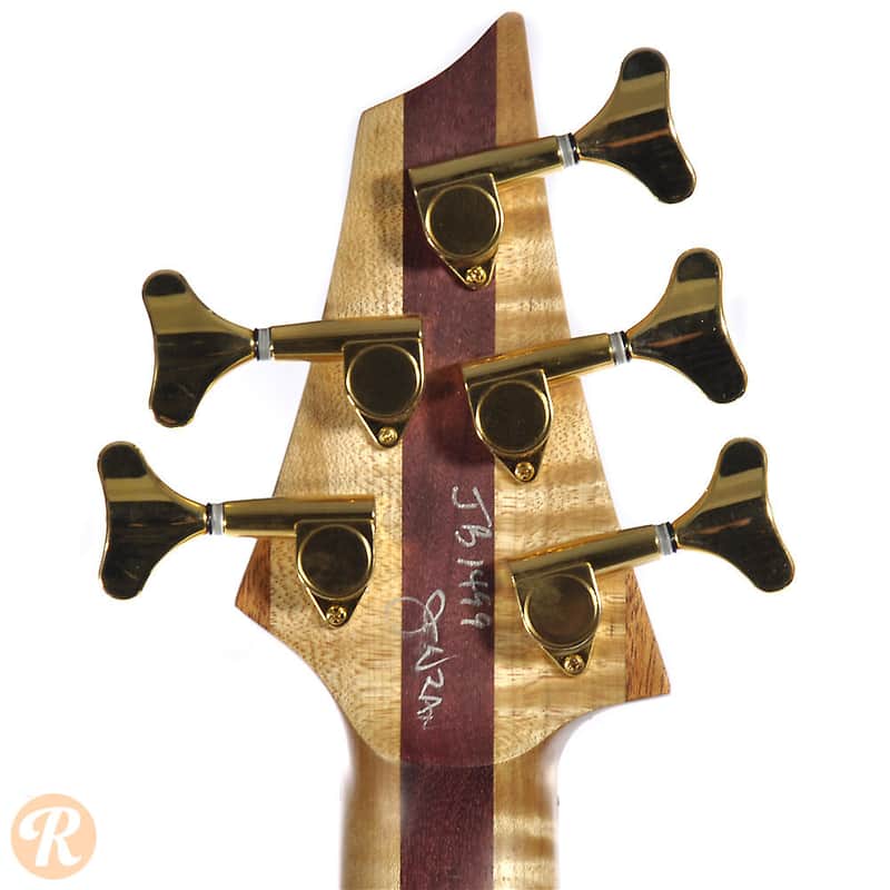 Warrior Signature 5 String Bass Natural image 5