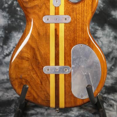 Kramer 450B Bass 1977 Aluminum Neck Walnut Left Handed + hard case image 3