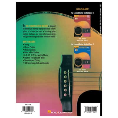 Hal Leonard Guitar Method Book 1 with CD/Online Audio Pack image 3