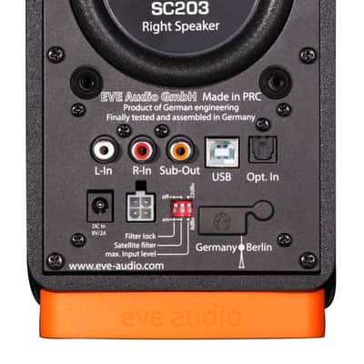 Eve Audio SC203 3" Active Studio Monitors (set) BRAND NEW image 4