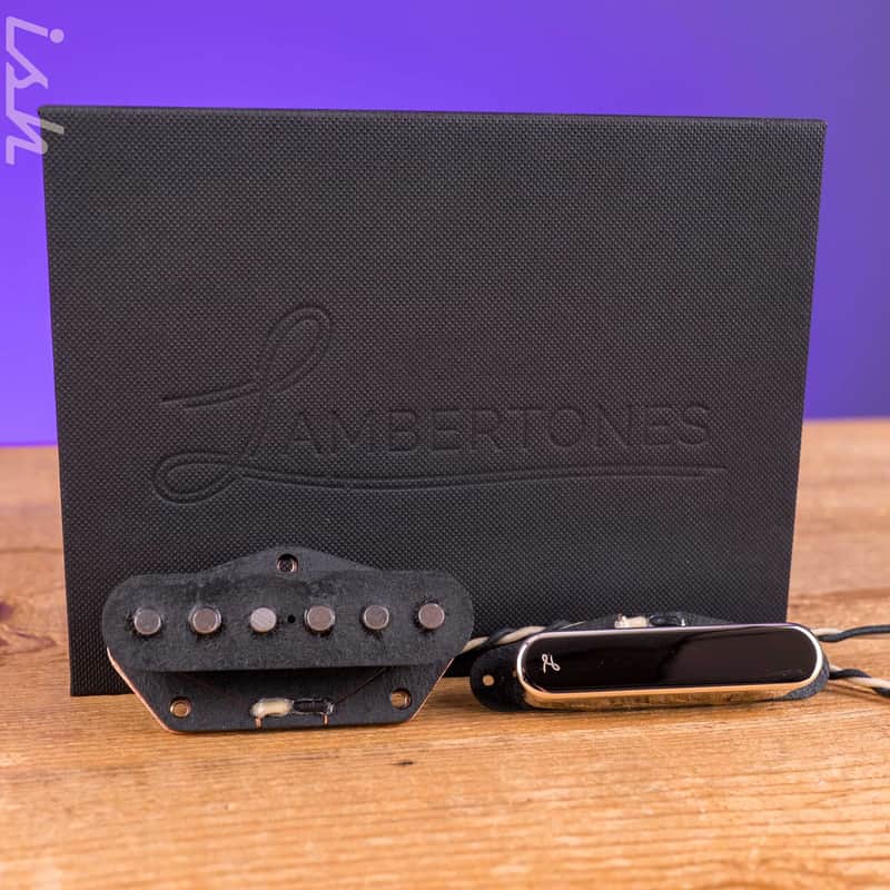 Lambertones "The Blondie" Single Coil Pickup Set Three Wire-Nickel image 1