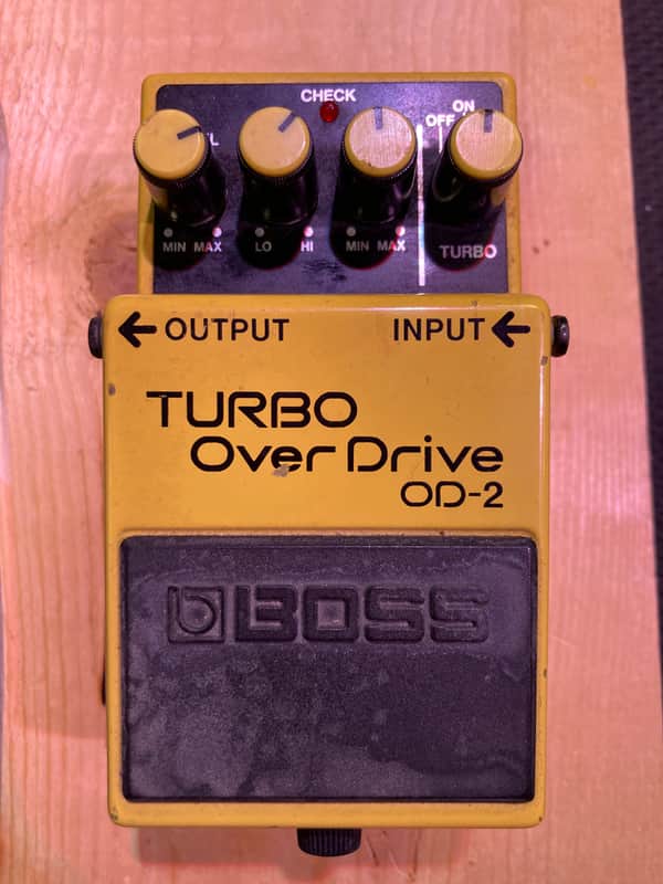 Boss OD-2 Turbo OverDrive (Black Label) | Reverb Canada