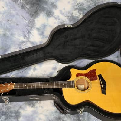 Video Demo 2006 Taylor 314CE Sitka Spruce Top Sapele Back and Sides Ebony Fretboard Expression System 1 Electronics Venetian Cutaway Pro Setup New Strings Taylor Deluxe Hardshell image 18