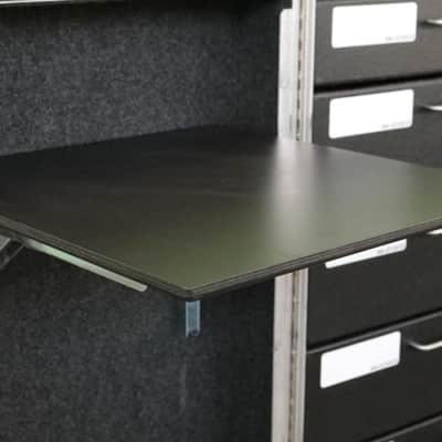 R&R Workbox Mic Microphone ATA Flight Tour Road Case Drawers Workstation #38052 image 15