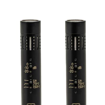 Sontronics STC-1S - Matched Stereo Pair of Condenser Microphones - Black (STC1-SET-BLK-U) image 4