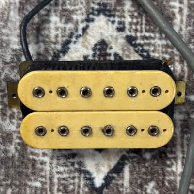 1970s/80s DiMarzio Super Distortion Double Cream Vintage Humbucking Guitar Pickup! image 1