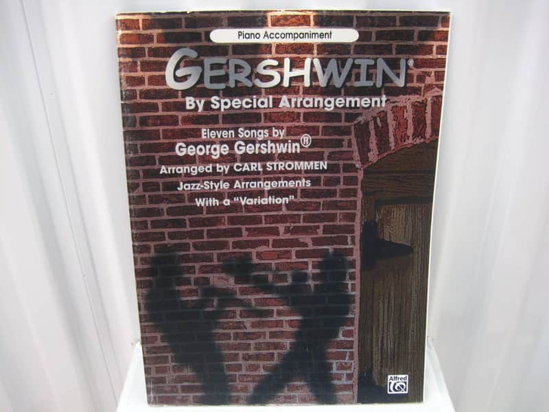George Gershwin Piano Accompaniment by Special Arrangement Sheet Music Song Book image 1