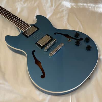 2015 Gibson Midtown Standard - Pelham Blue Metallic - Les Paul / ES-335 Hybrid - Free Pro Setup image 4