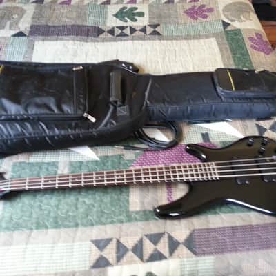 1986 MIJ Ibanez Roadstar Bass RB850 / RB885 4 or 5 string with extra 5 string neck & Fender 10' cord image 3