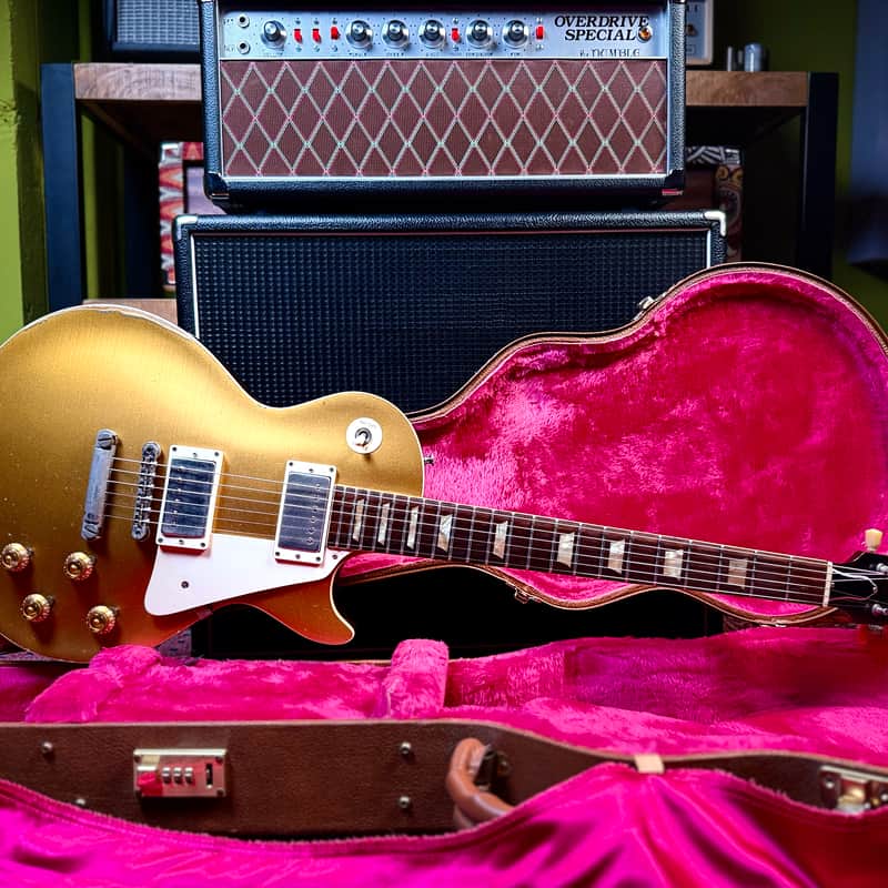1953 Gibson Les Paul Gold Top - 1957 PAF/Pat. No. Conversion