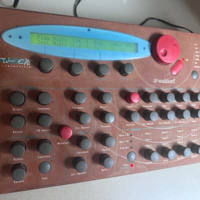Waldorf Microwave XT Rackmount Wavetable Synthesizer 1998 - Orange image 4