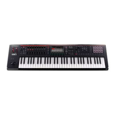 Roland 61-Note FANTOM-06 Synthesizer Keyboard With Color Touchscreen image 2
