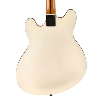 Used Fender Tom DeLonge Signature Starcaster - Satin Olympic White image 7