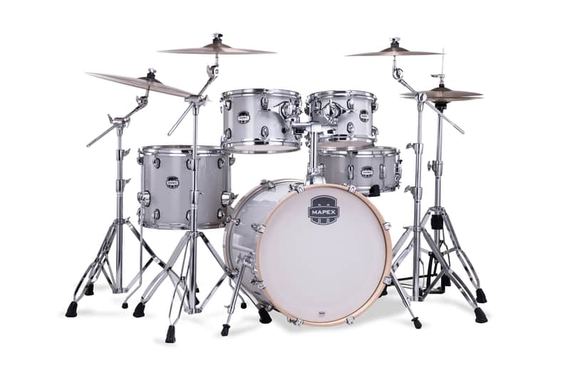 Mapex Mars Diamond Sparkle Fusion Drums Shell Pack Birch 20x16_10x7_12x8_14x14_14x6.5 | NEW | Authorized Dealer image 1