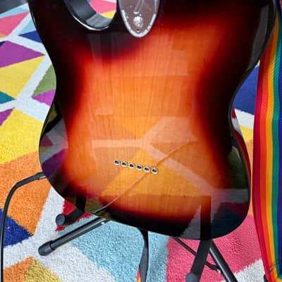 Fender Classic Series '72 Telecaster Thinline 2000 - 2018 - 3-Color Sunburst image 5