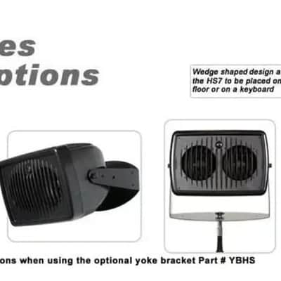 Galaxy Audio HS7 Dual 5" Hot Spot Personal Passive Monitor Speaker 200 Watts image 2